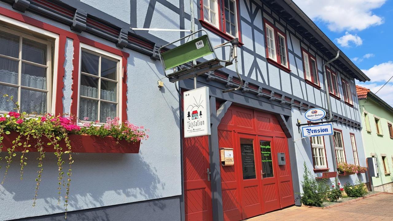 B&B Talstation Ferienwohnung Fuer 2 Personen Horselberg-Hainich Exterior foto