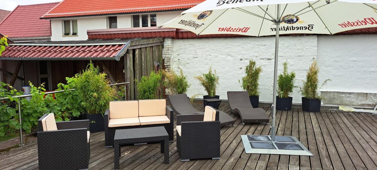 B&B Talstation Ferienwohnung Fuer 2 Personen Horselberg-Hainich Exterior foto